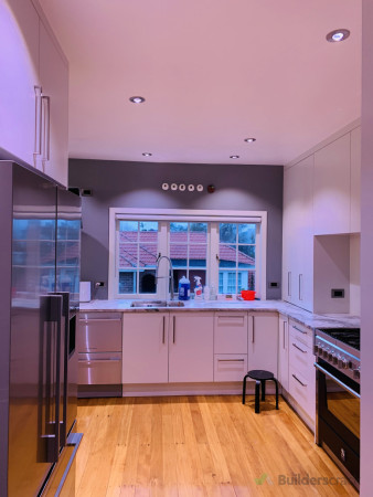 Interior painting project in Oraki