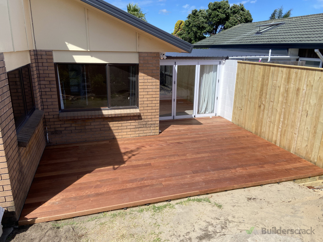 Kwila deck Mount Maunganui