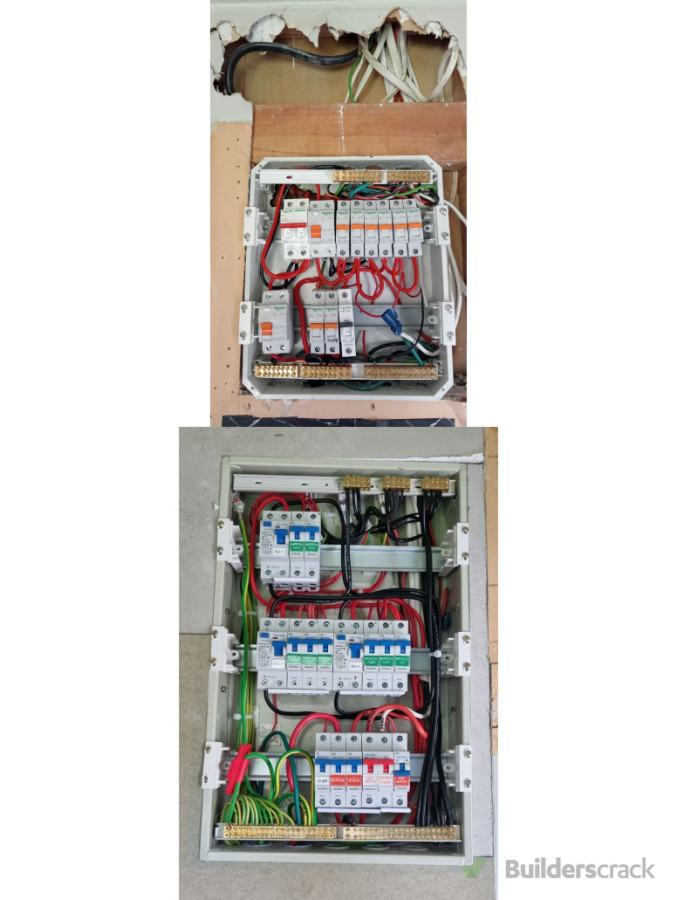 Dangerous handyman SB Rewire - Before & After