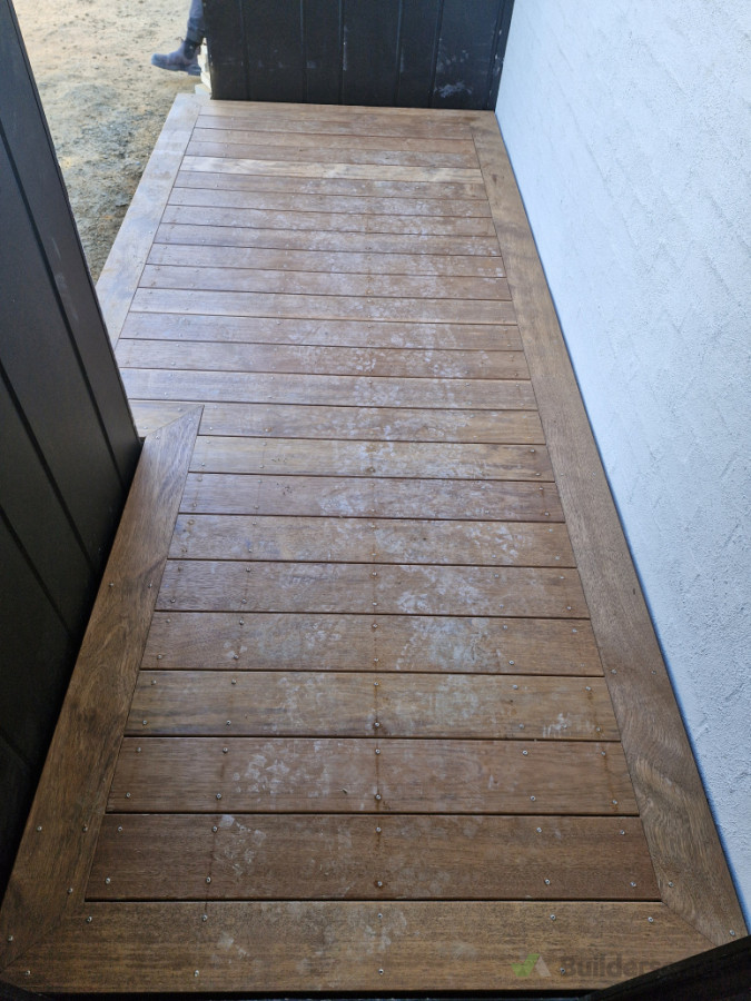 Kwila decking