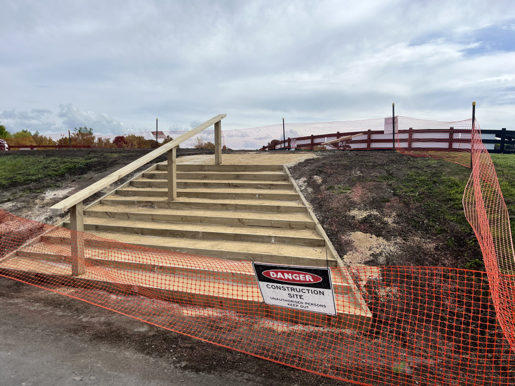 Stairs and Landscaping - Havelock North