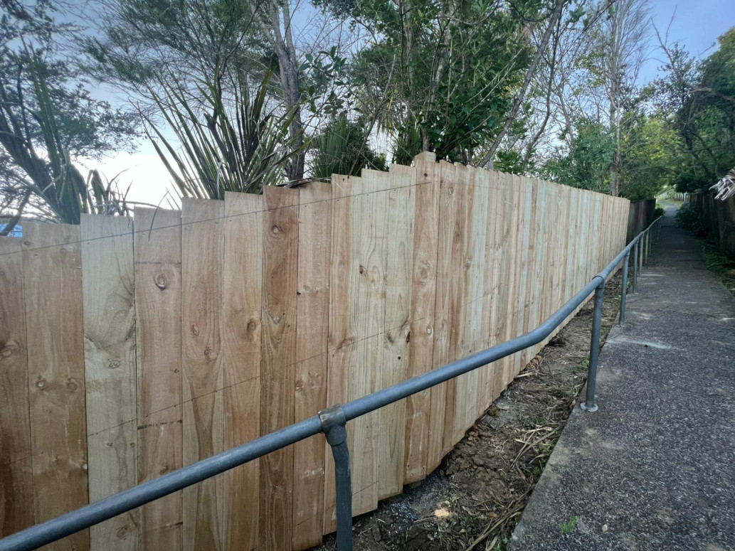 New fence