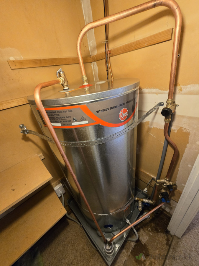 Low to mains pressure upgrade