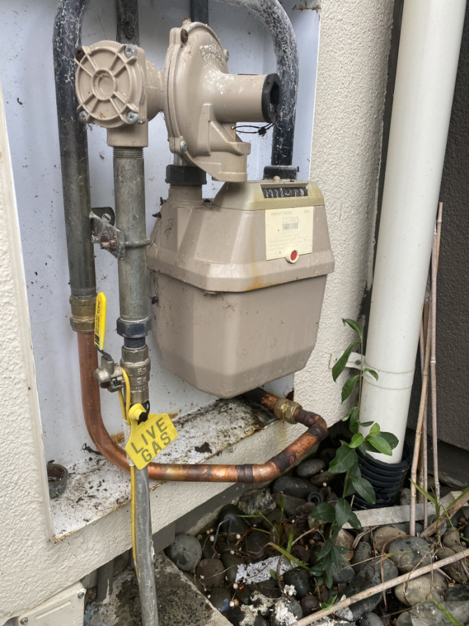 Gas leak repair