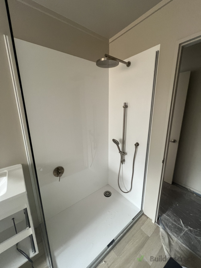 Accessible shower install