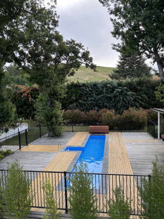 10m concrete lap pool