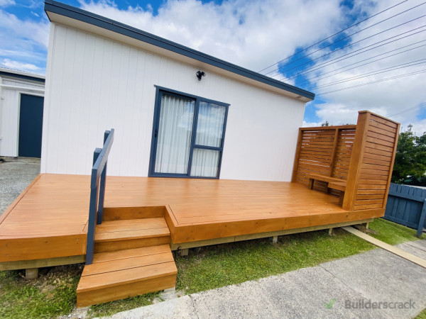 After staining completed