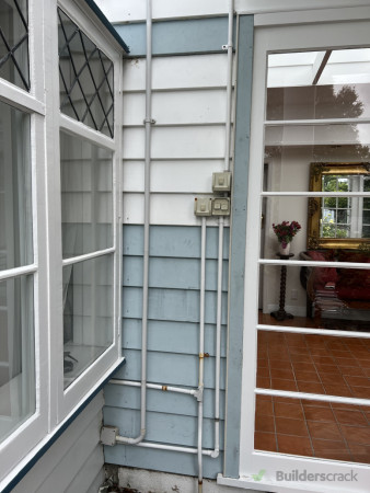 New cladding, facing and scriber installed