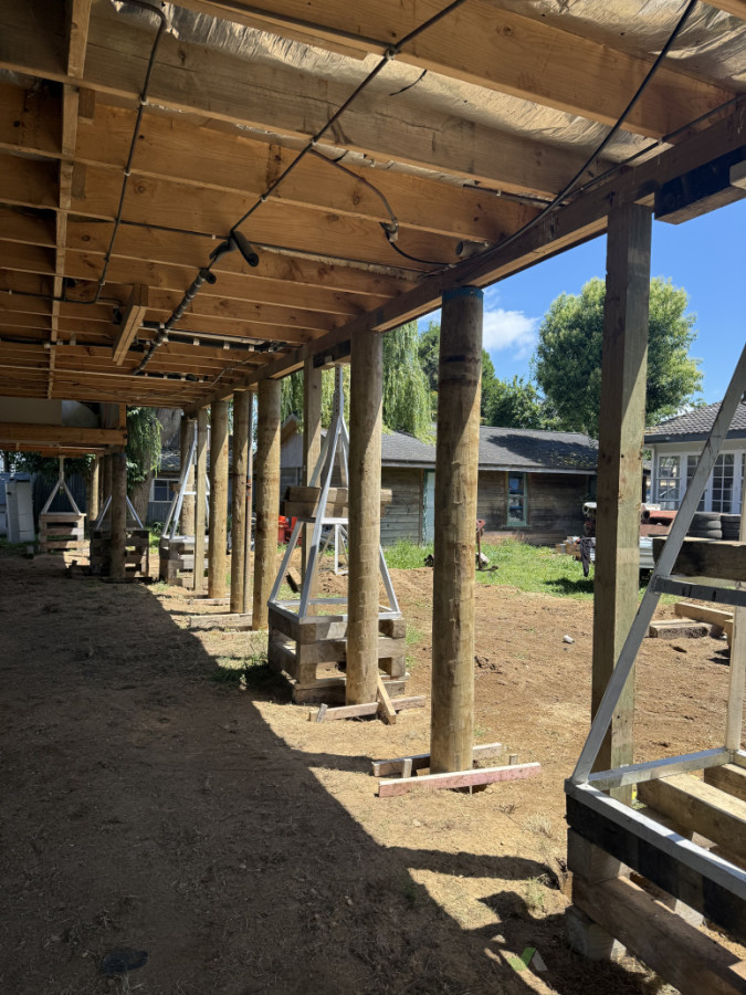 Basement - lift and repile