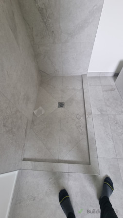 Shower tray 45 degrees style