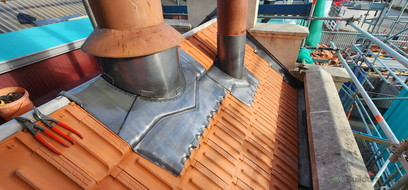 Code 7 lead vent pipe flashing