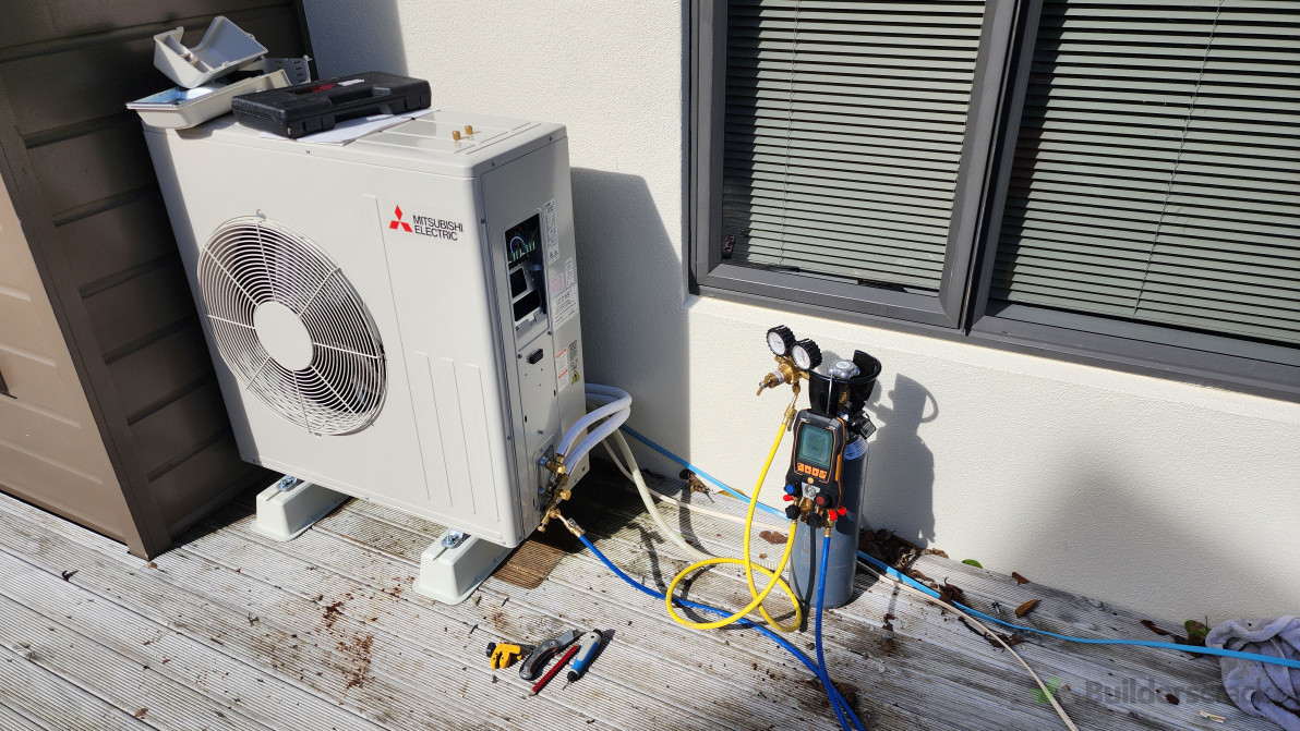 Installation of new heat pump