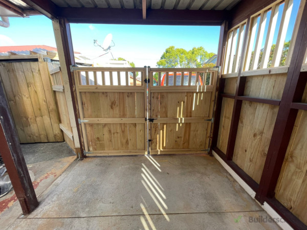 swing door from inside