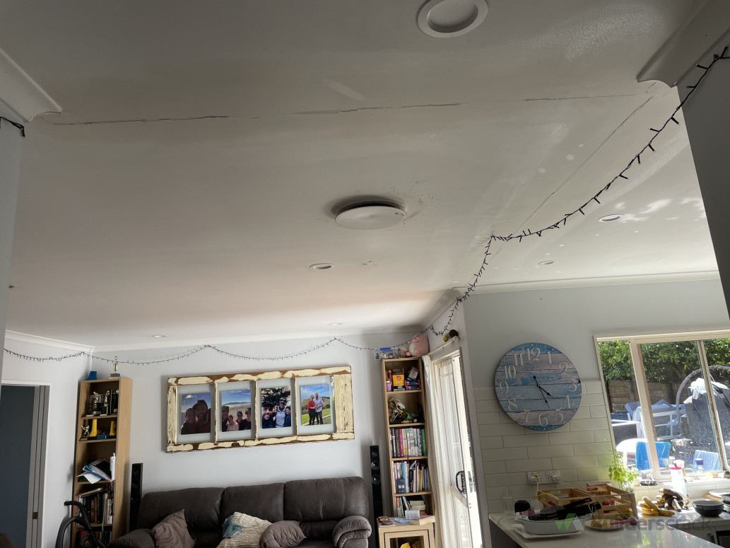 Ceiling before