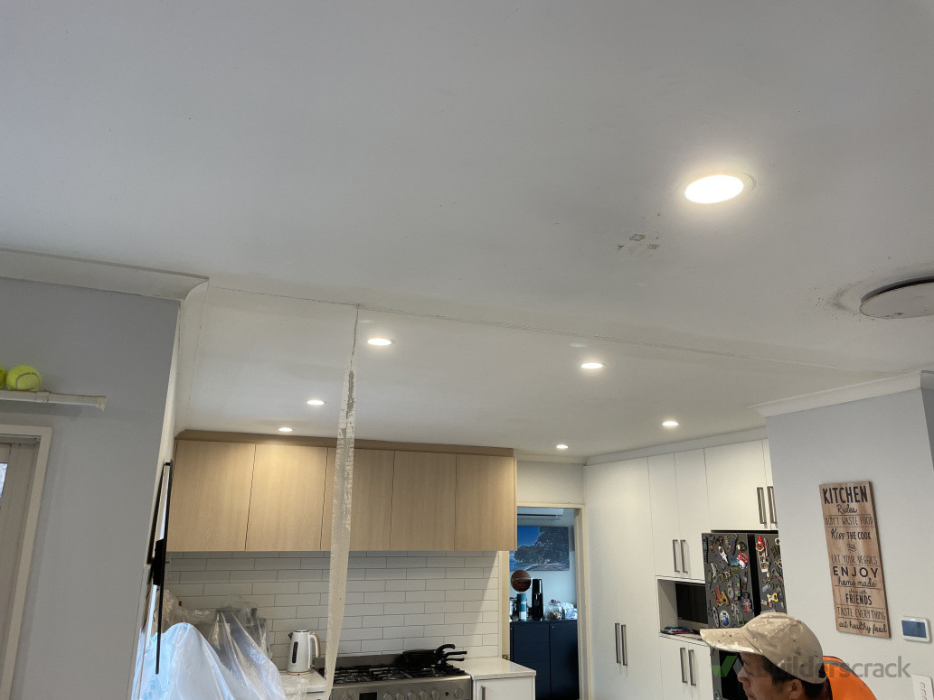 Ceiling during repair