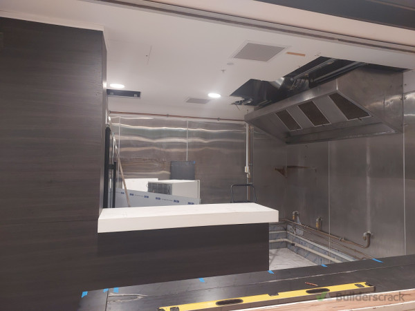 ACM panels to be installed for ceiling cutout