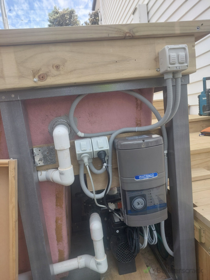 Pool pump and lighting