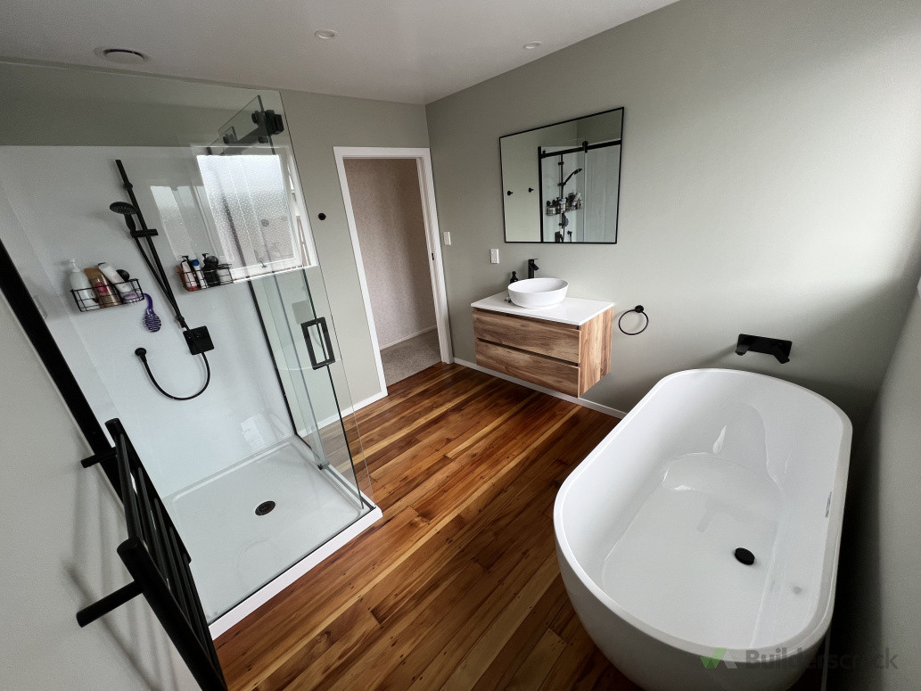 Finished bathroom