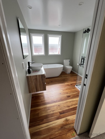 Finished bathroom