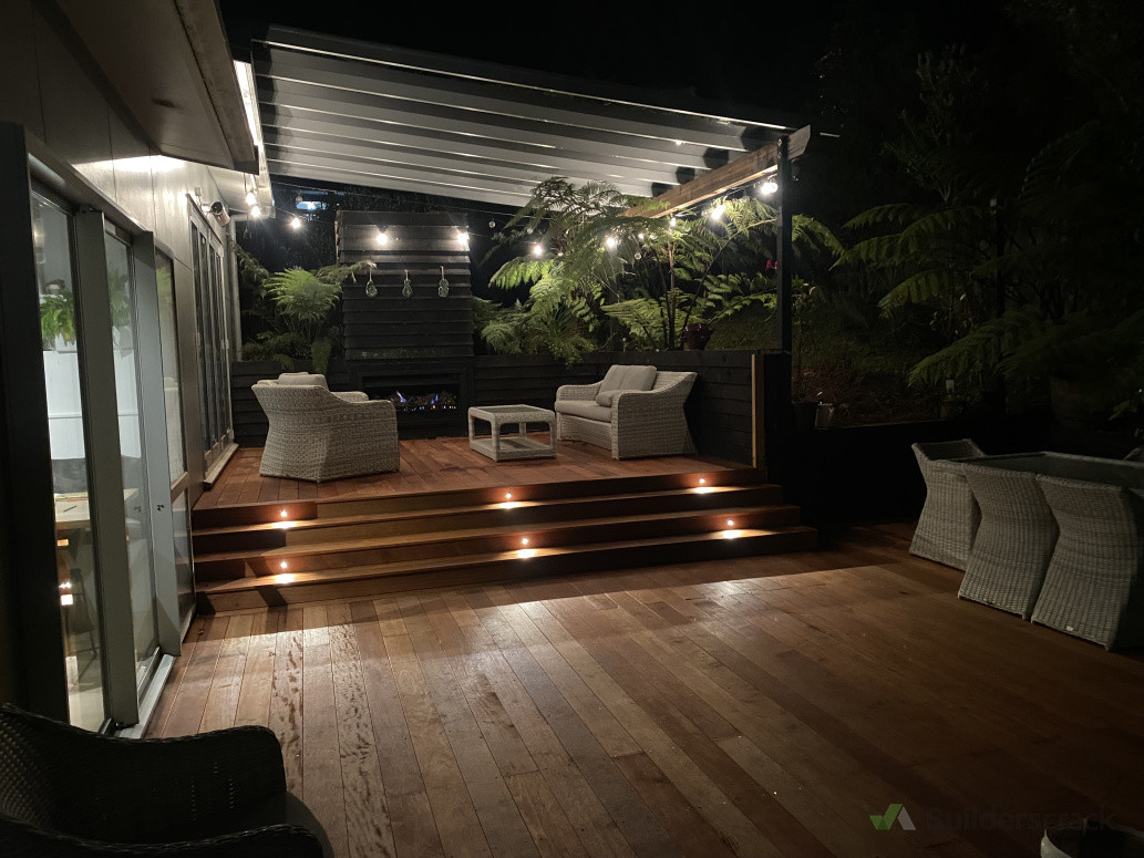 New roofing and deck