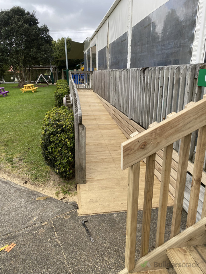 New ramp for Playcentre