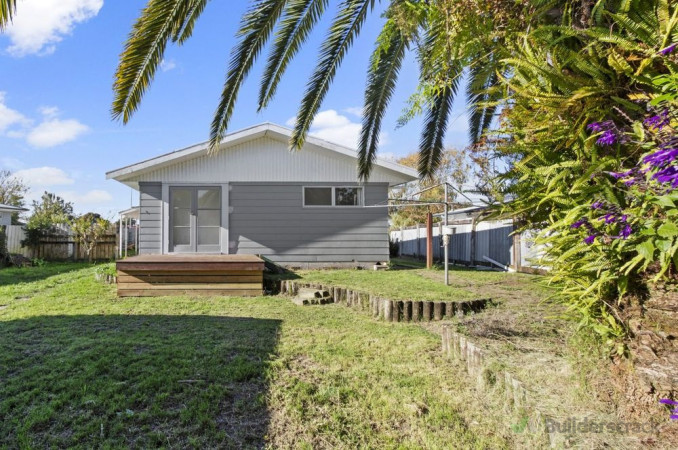 New deck off bedroom