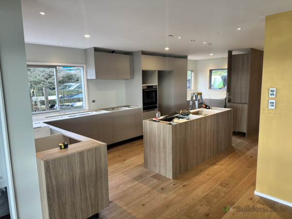 Awaiting stone benchtops and finishing touches