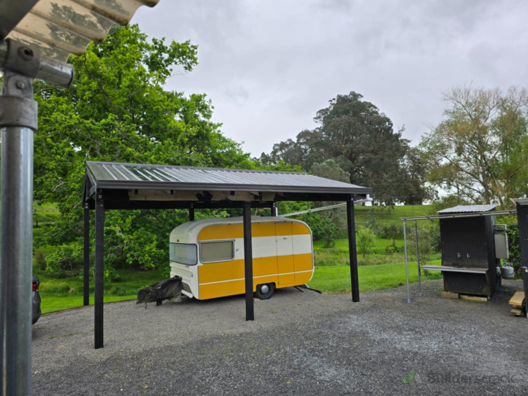 Completed pavilion