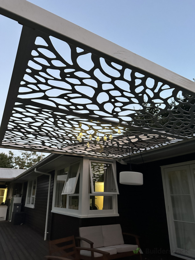 Laser cut Pergola