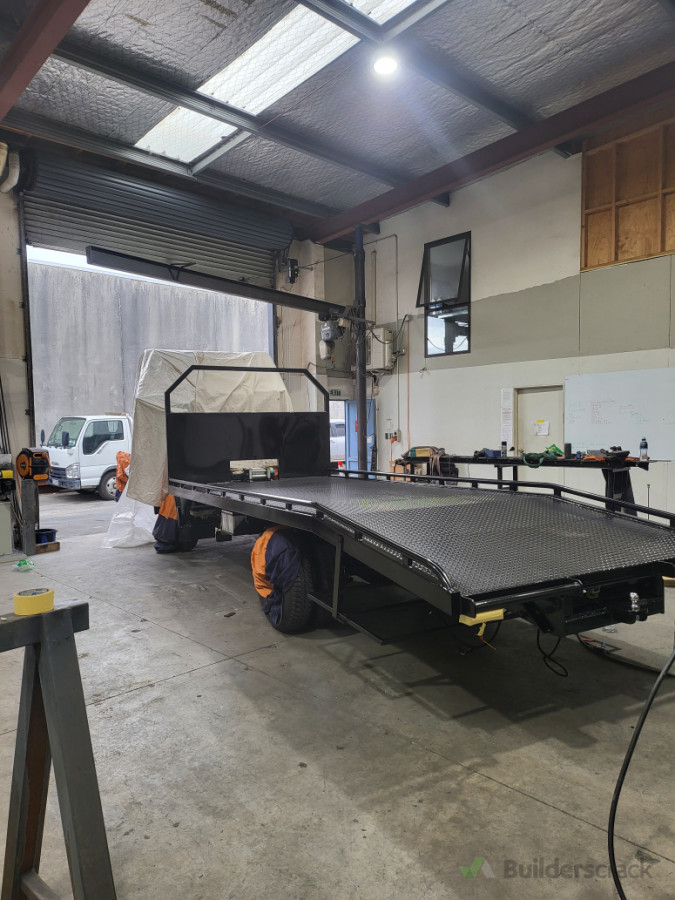 Bevertail new truck deck build.