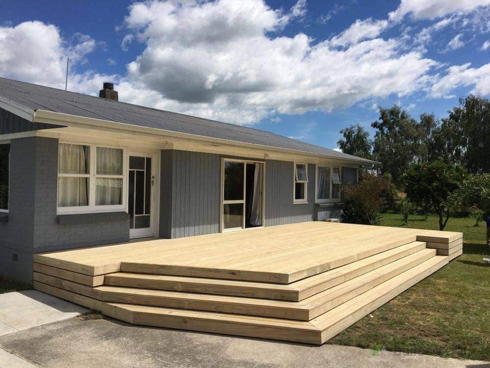 Our client was stoked with the new deck