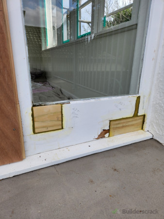 Utilizing Repaircare epoxy system to bond in new treated timber