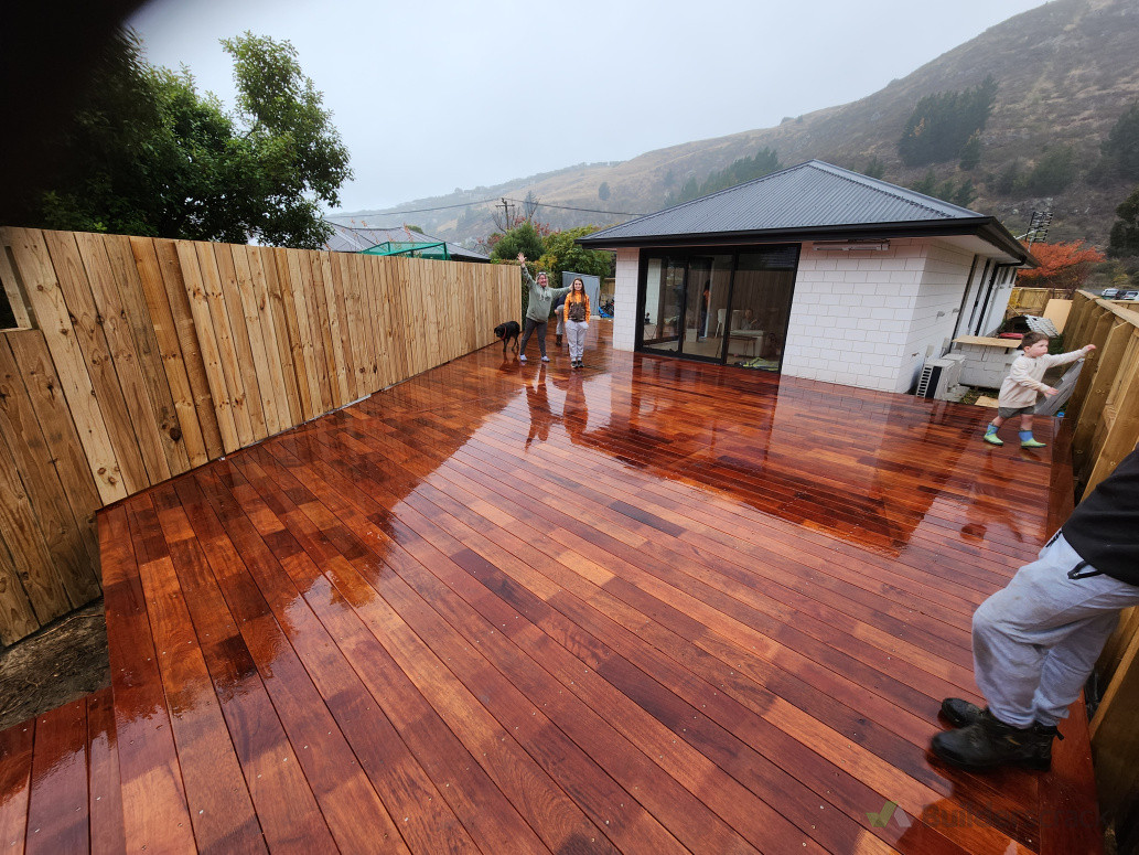 Sumner fence and Deck.