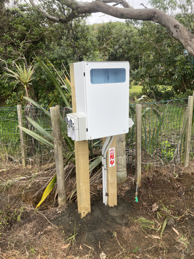 New section power for a connectable portable cafe!