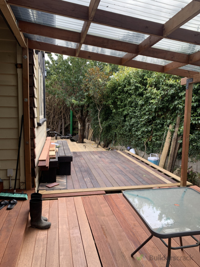 New Pergola and roof installed