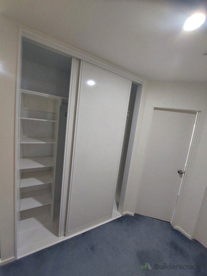 Wardrobe Renovation- was old Hot water cupboard.