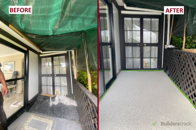 Deck Leak Repair and Waterproofing