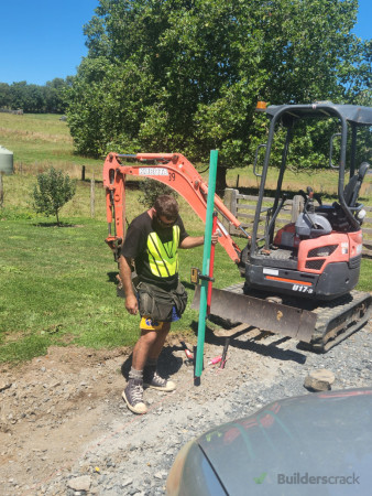 Setting heights for boxing with laser level