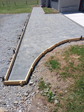 Fines added ready for plastic and mesh