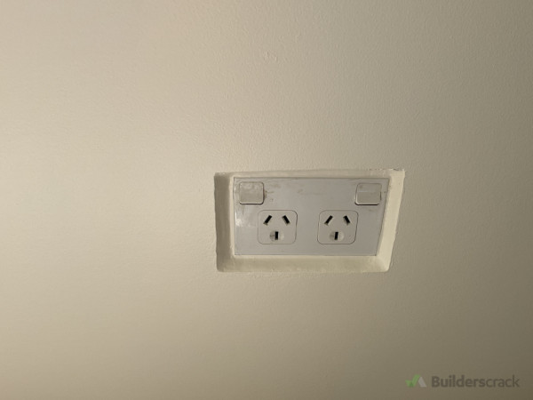 I cut straight lines and tapered the edges to meet the plug