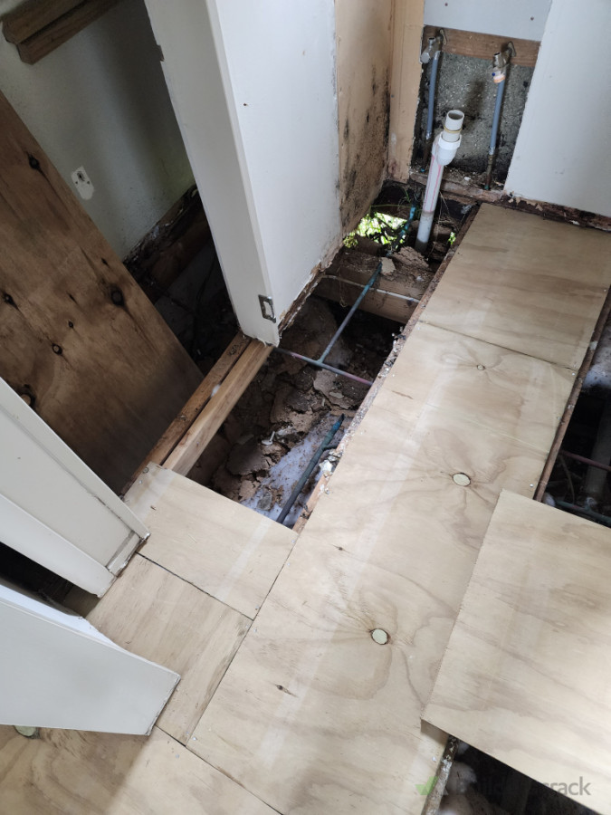 Floor repairs with 21mm h3 marine plywood
