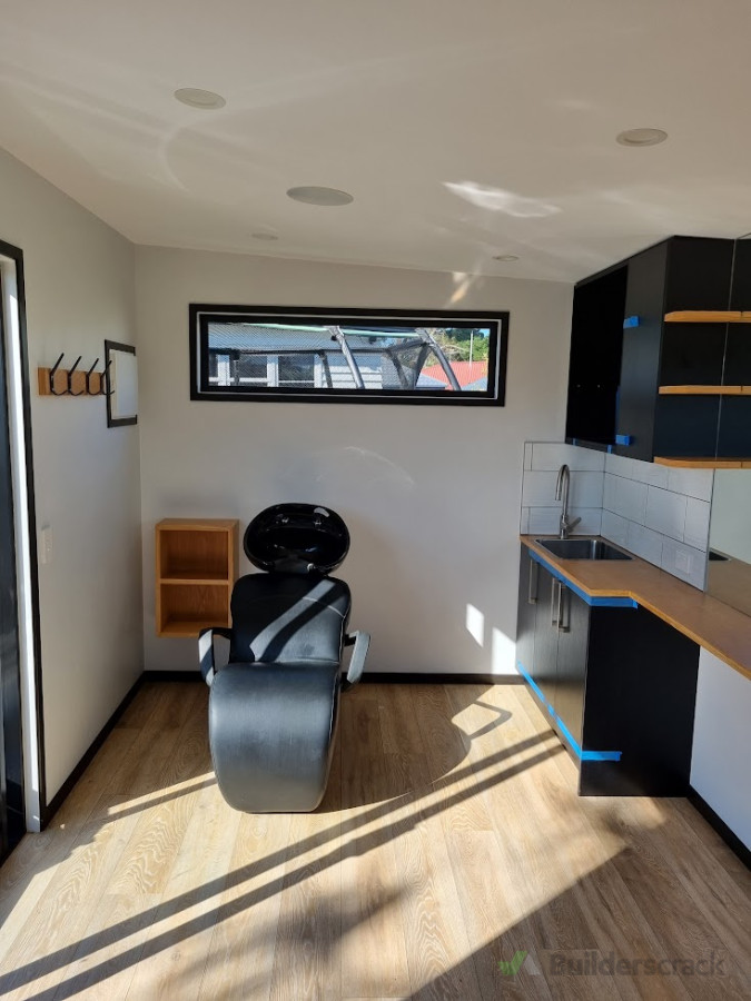 Relocated hair salon