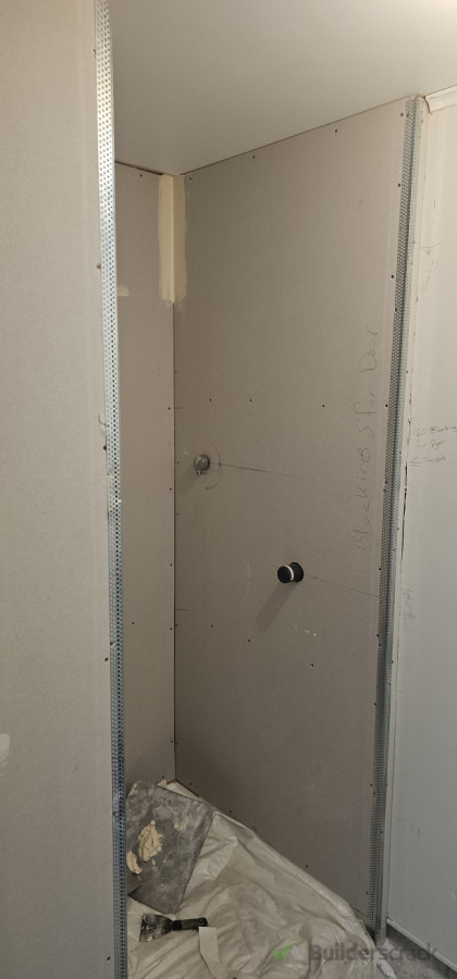 Extended wall and gib