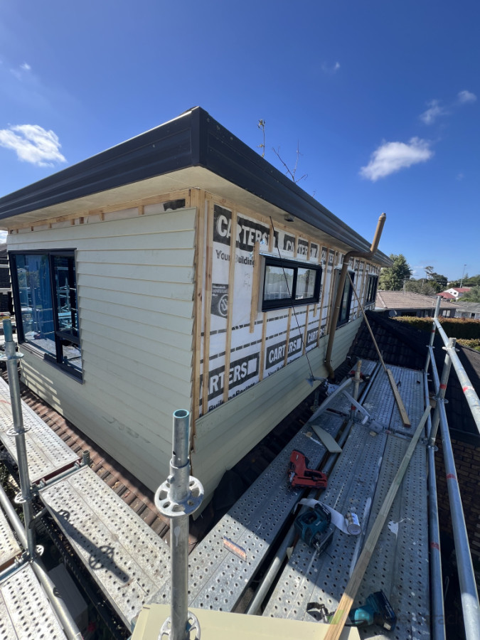 We have done reclad jobs for leaky homes