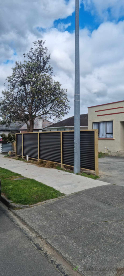 Coloursteel Fence