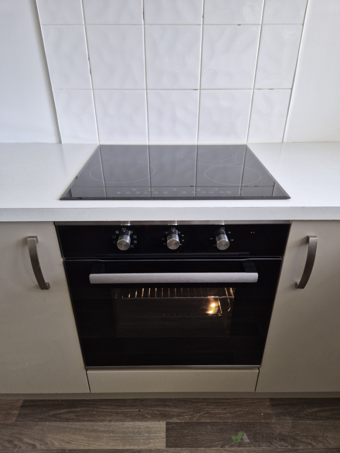 New oven and hob.