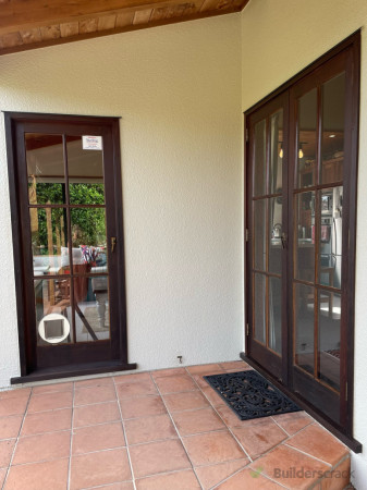 Kitchen  and office rear entrance ways
