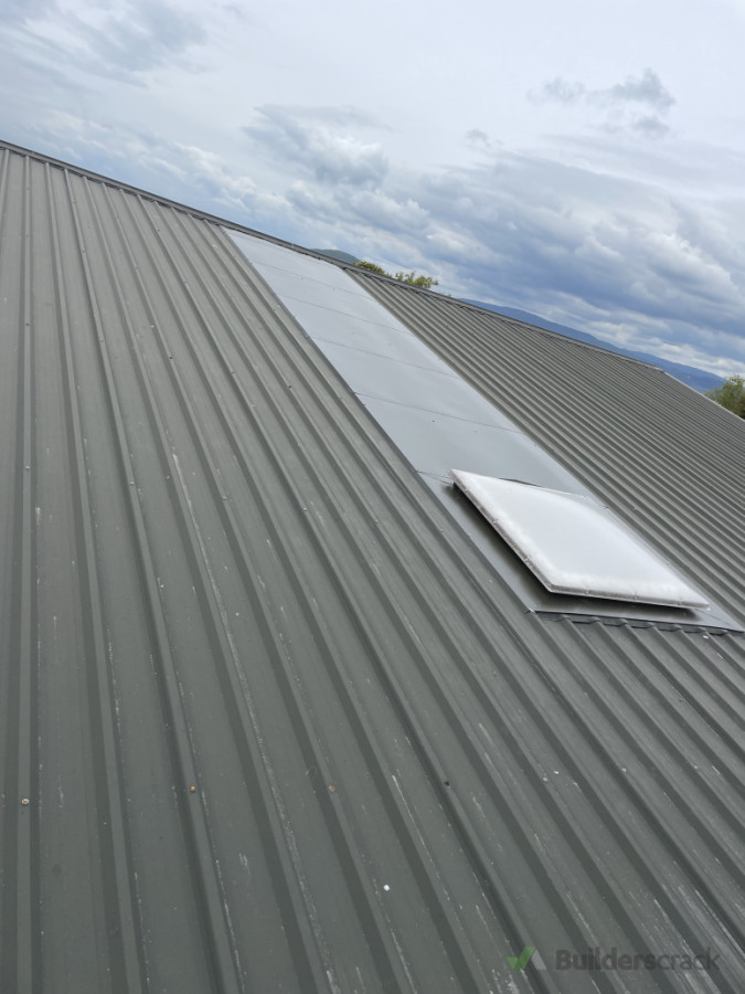 New Skylight Flashings