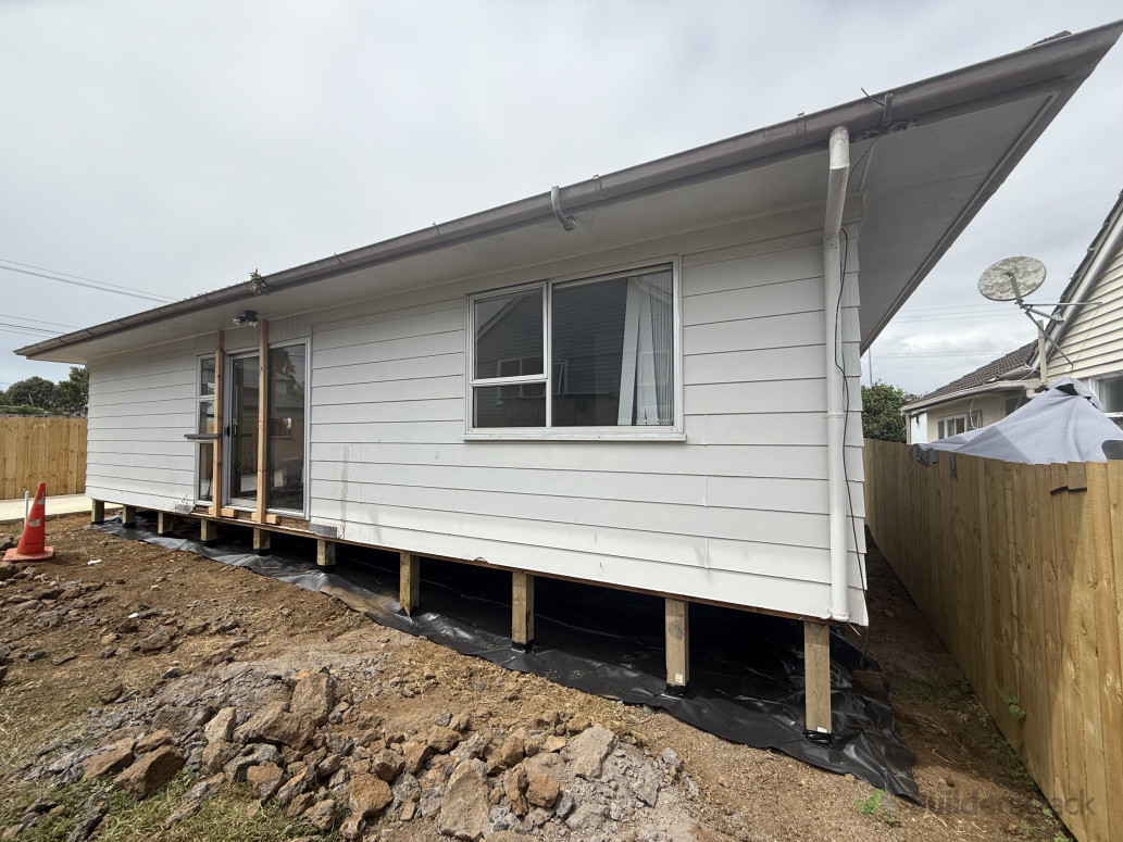 Repile + Moisture barrier install