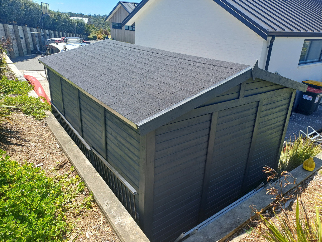 Repainted and new Shingled roof